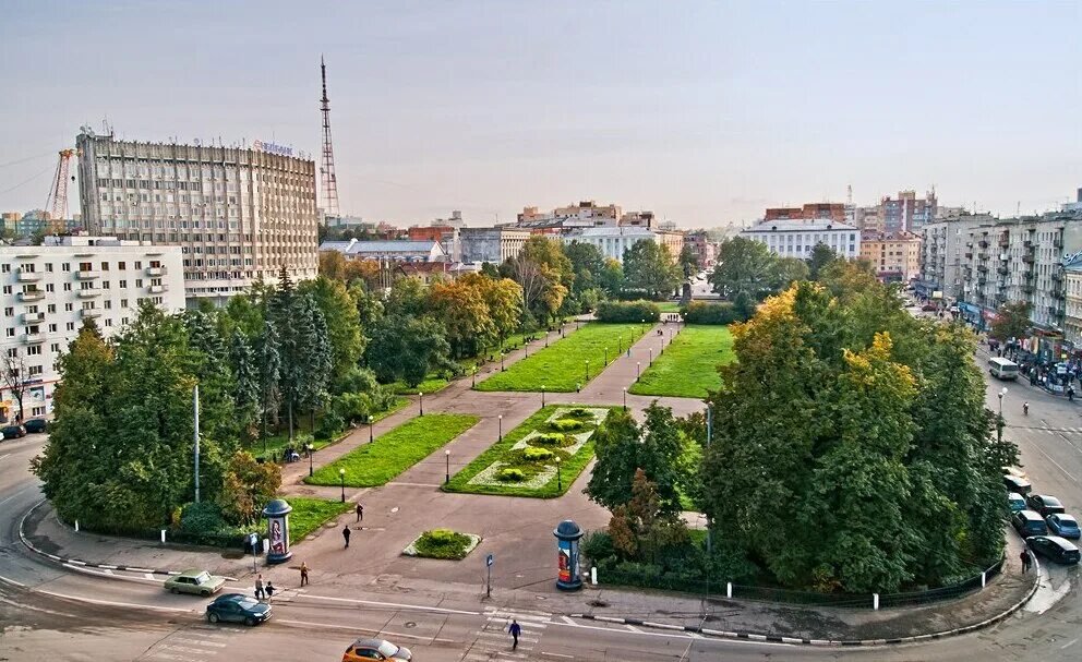 Нижний новгород ул горького фото Файл:Gorky Square in Nizhny Novgorod.jpg - Википедия