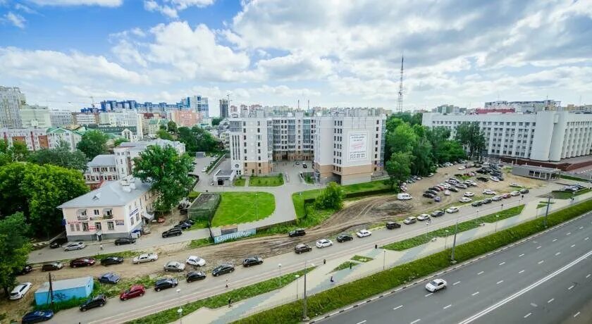 Нижний новгород ул горького фото Panorama: Na Maksima Gorkogo Apartamnts, short-term housing rental, Russia, Nizh