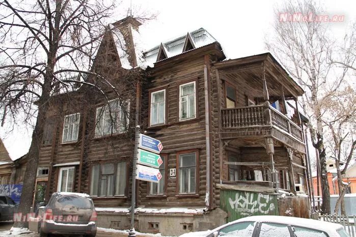 Нижний новгород ул грузинская фото Гибнущие деревянные дома на Грузинской улице (Нижний Новгород). Обсуждение на Li