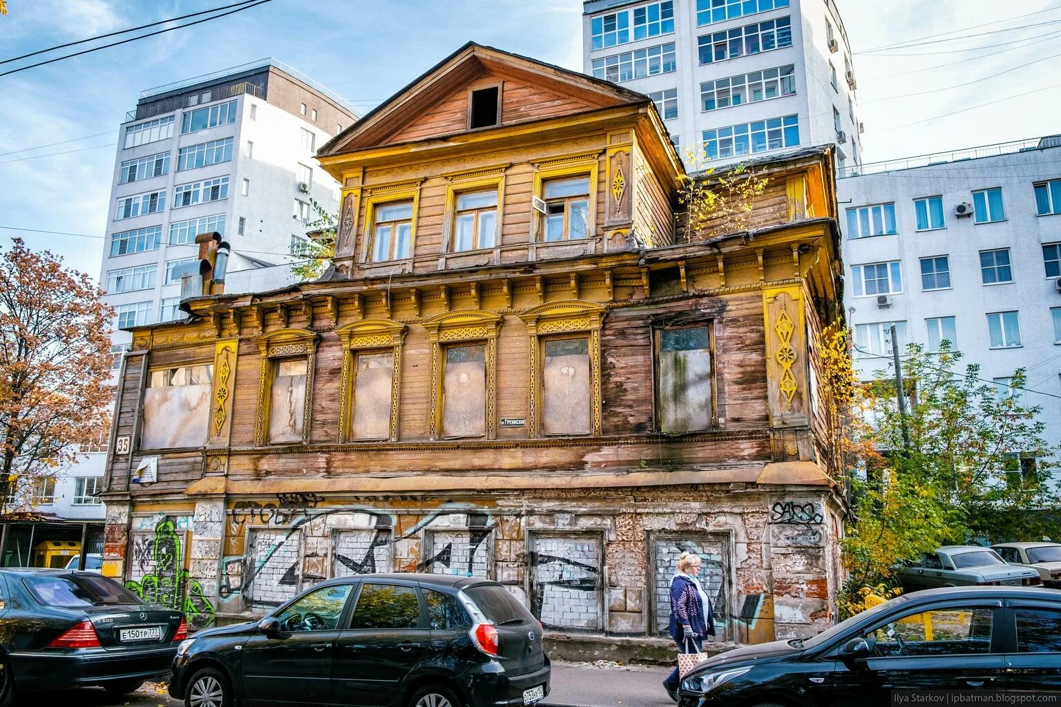Нижний новгород ул грузинская фото По задворкам Грузинской (Стрит-Арт Нижнего Новгорода)