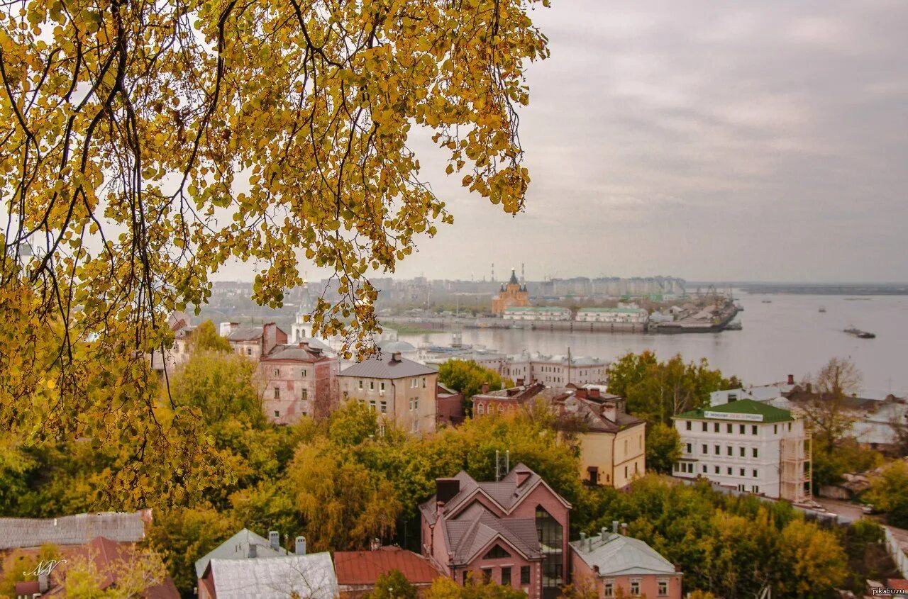 Нижний новгород в сентябре фото Доброго осеннего утра, Пикабушники :) Пикабу