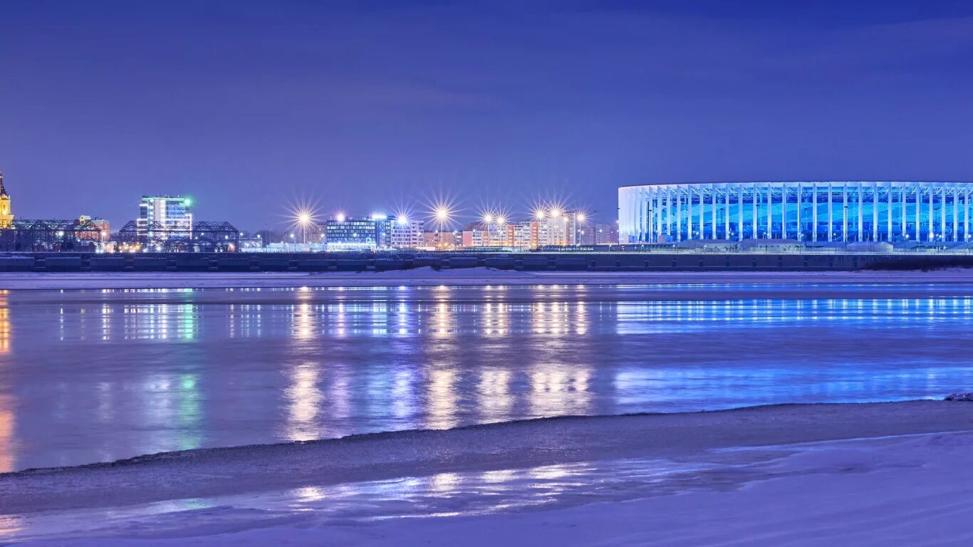 Нижний новгород в воде фото Путешествие в город на берегах двух рек - Нижний Новгород