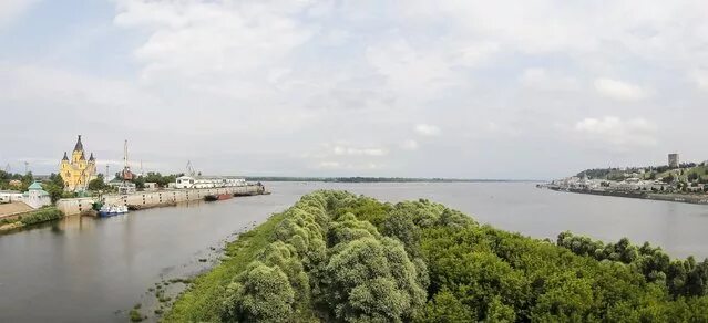 Нижний новгород волга и ока фото A Look at Nizhny Novgorod