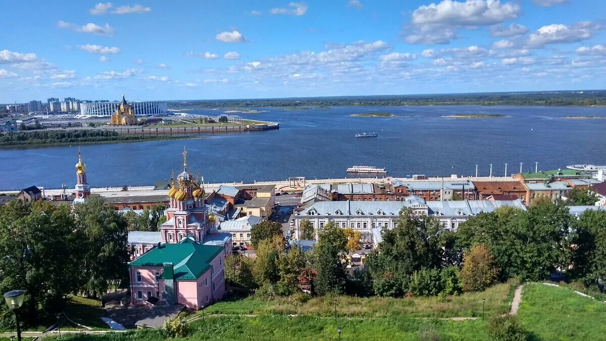 Нижний новгород волга и ока фото Поездки по России. Наши впечатления от Нижнего Новгорода. АвтоТуристо Дзен