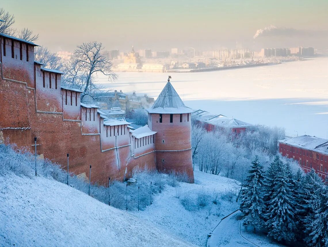 Нижний новгород зимой фото Экскурсия по Кремлю в Нижнем новгороде (Тур из Курска от Мир Туризма) - Мир Тури