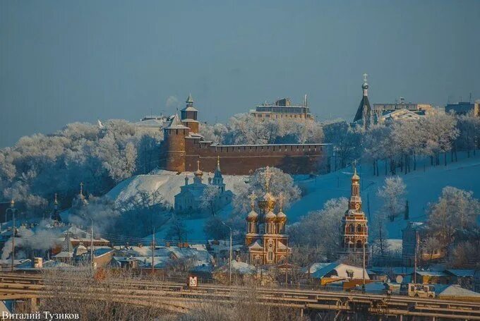Нижний новгород зимой фото #Россия Нижний Новгород зимой 2023 Природа России Красоты России Пейзажи ВКонтак