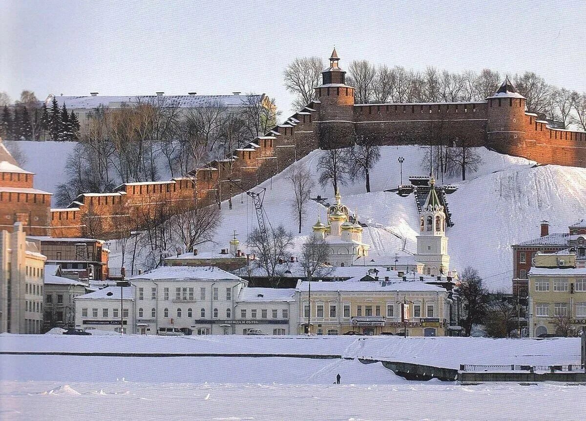 Нижний новгород зимой фото достопримечательности Нескучный Нижний