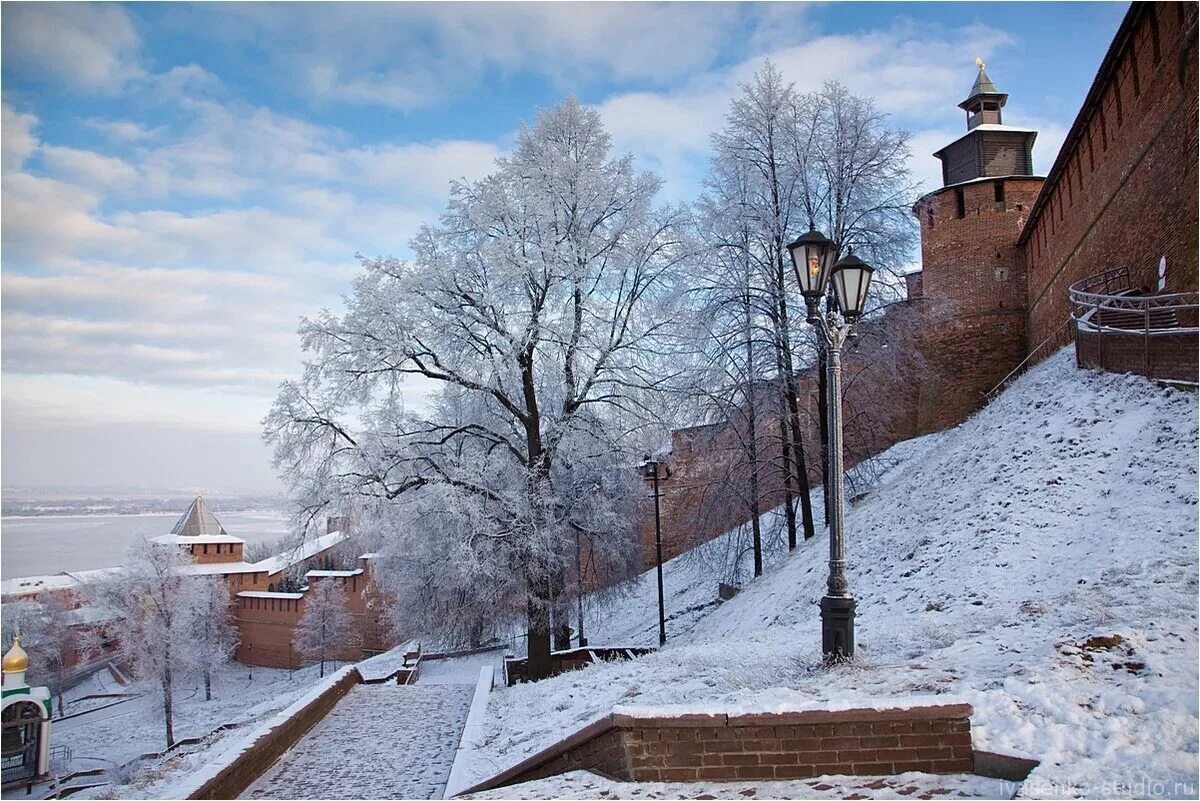Нижний новгород зимой фото достопримечательности Good morning 2023 Нижний Новгород VK