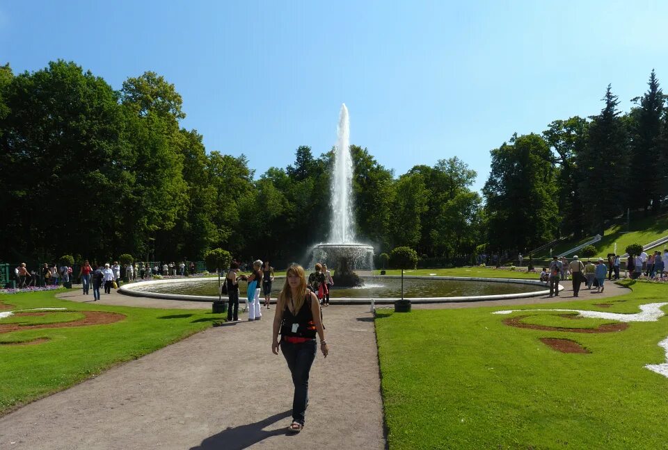 Нижний парк фото Нижний парк, Петергоф