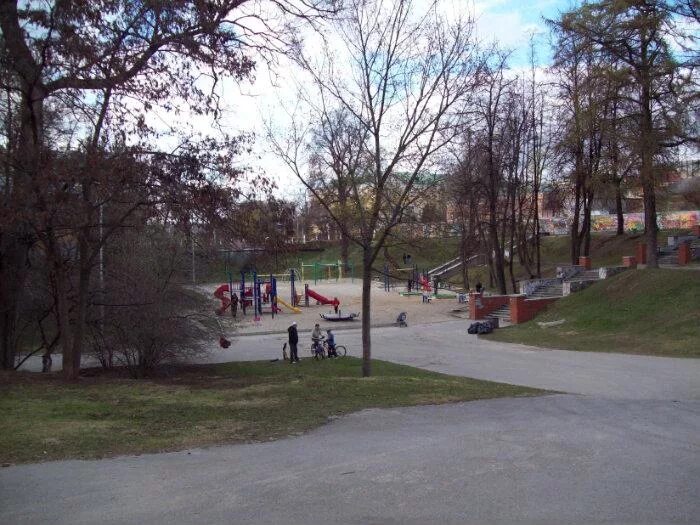 Нижний парк рязань фото Drunk park - Ryazan