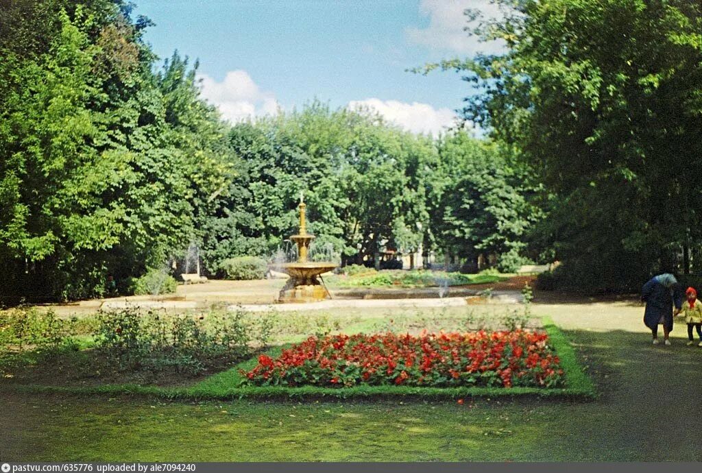 Нижний парк рязань старые фото Сквер на ул. Ленина - Retro photos