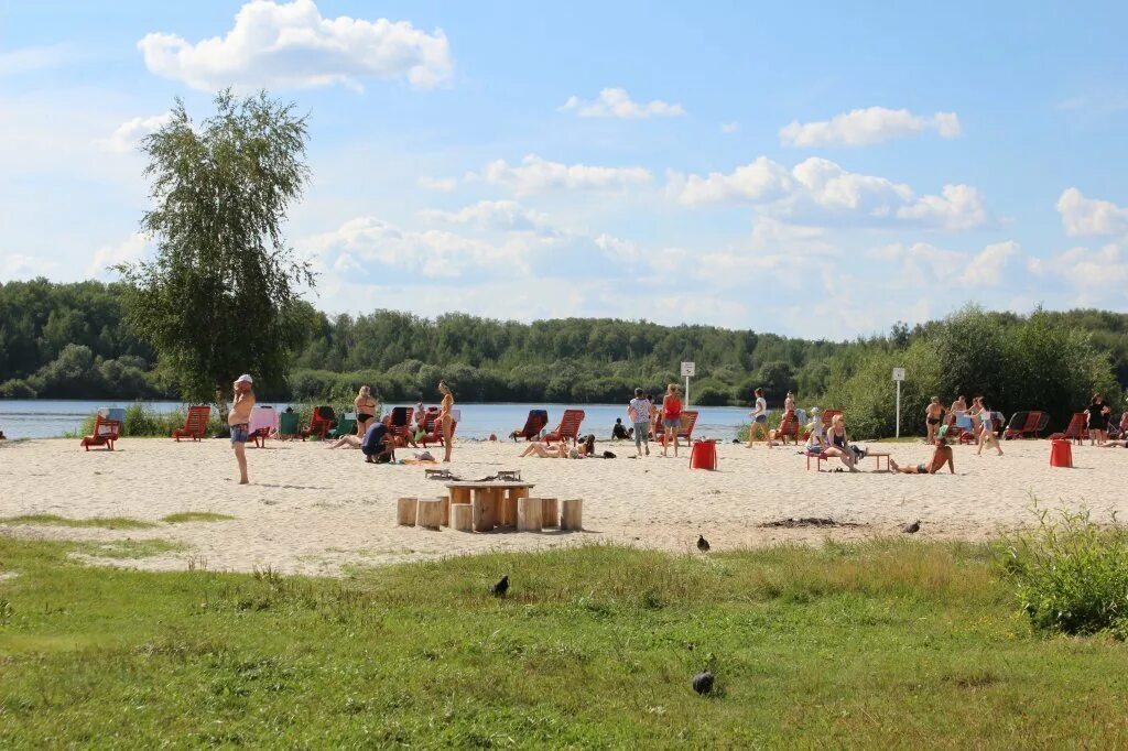 Нижний пляж фото 14 пляжей и пять зон отдыха будут работать в Нижнем Новгороде летом 2024 года Gi