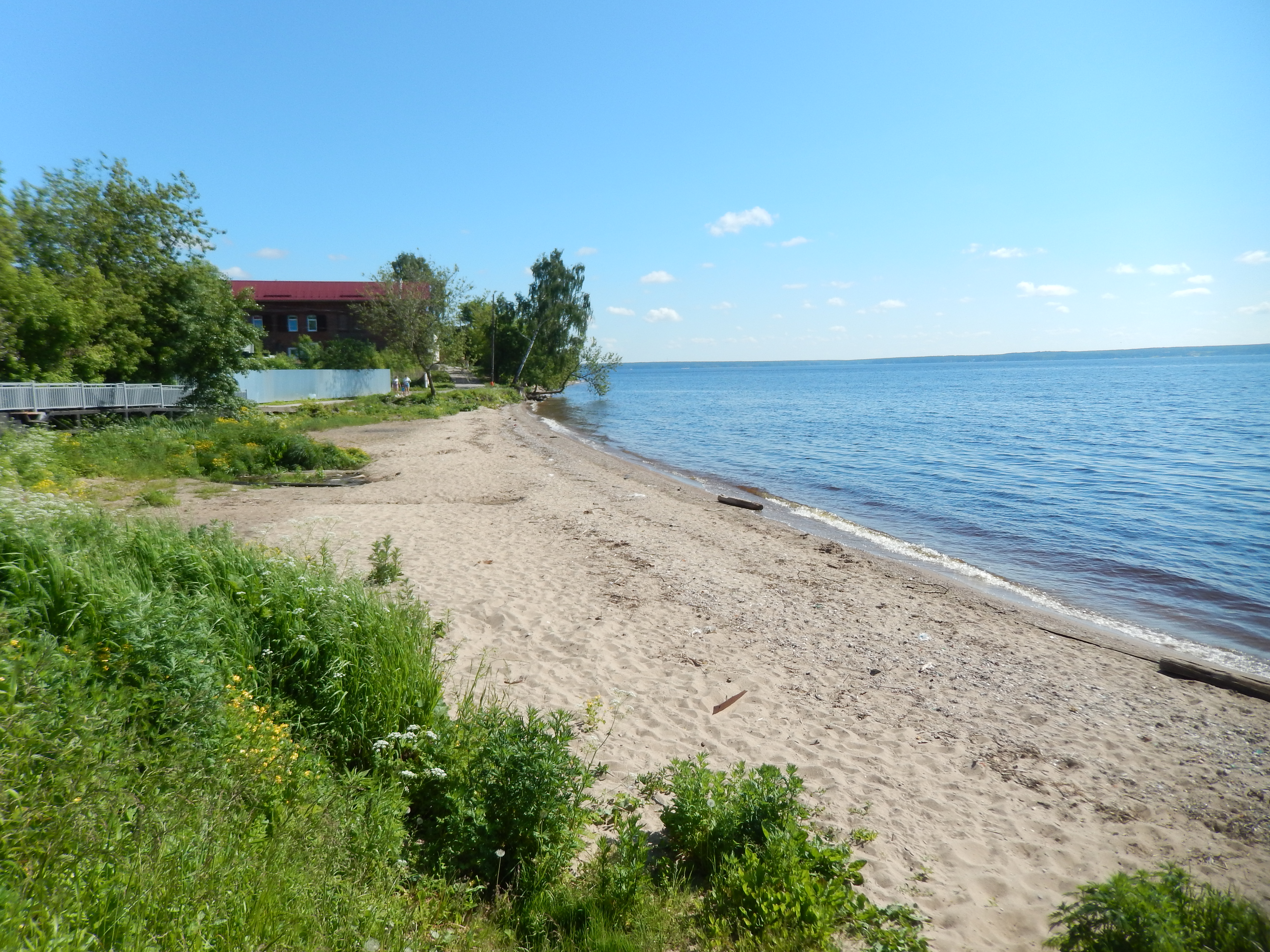 Нижний пляж фото Photo: Старый пляж, beach, Nizhniy Novgorod Region, Chkalovsk - Yandex Maps
