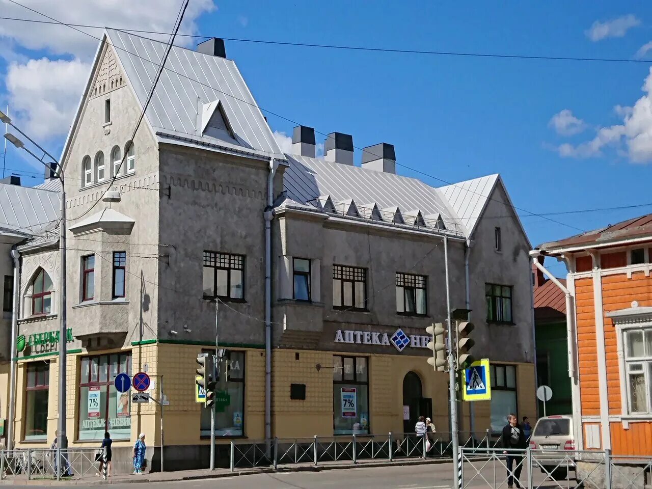 Нижний рынок карельская ул 39 сортавала фото Панорама: Аптека Невис, аптека, Карельская ул., 13, Сортавала - Яндекс.Карты