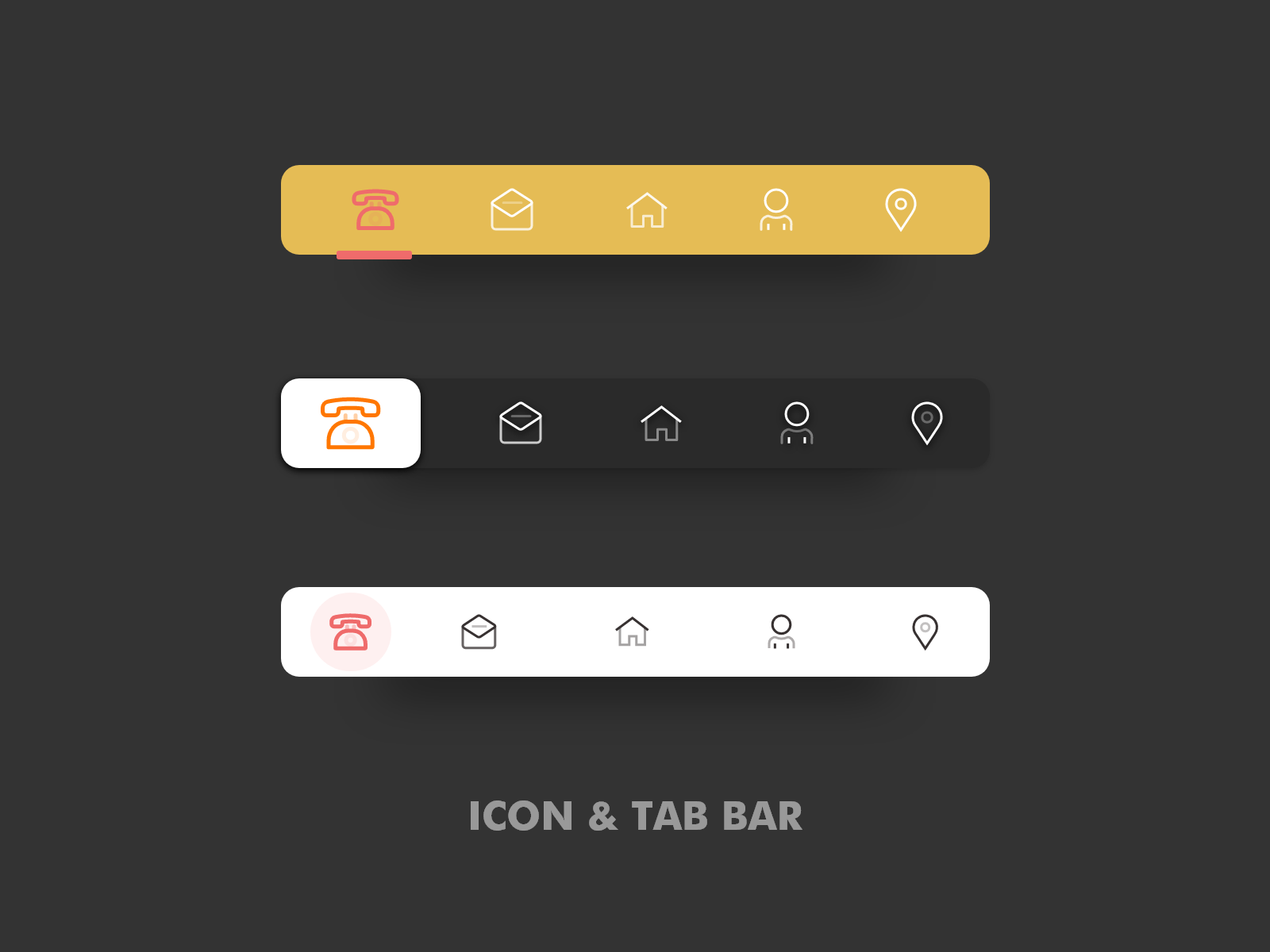 Нижний свет фото Dribbble - tab-bar-icon-design-ui-kit-296276.png by Sabeel Shaikh