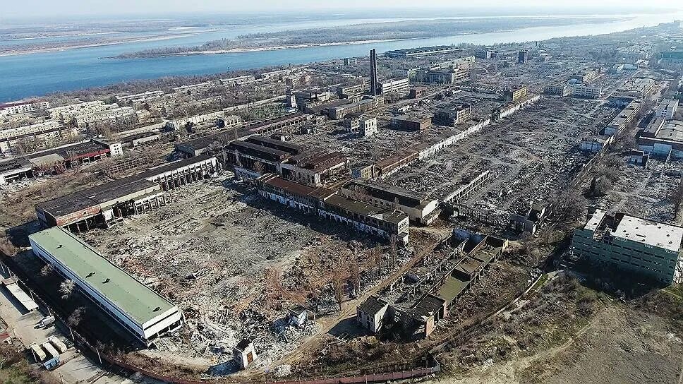 Нижний тракторный волгоград фото Почему самый первый в СССР тракторный завод в Волгограде превратился в руины Тех