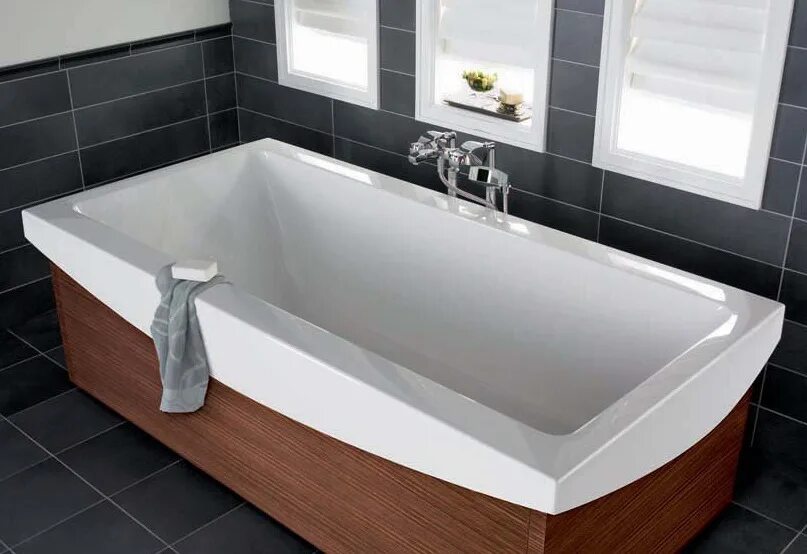 Нижний ванна фото Ванна Villeroy&Boch Bellevue Duo UBA200BEL2MHV, 200х100 см, акрил
