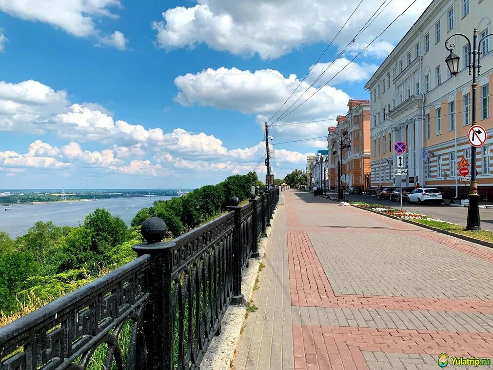 Нижний верхневолжская набережная фото Немного о Нижнем Новгороде