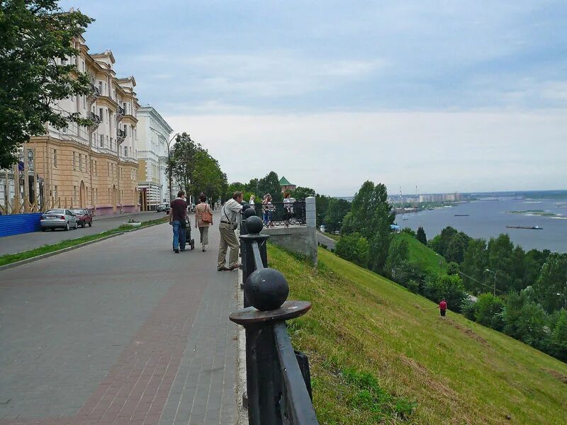 Нижний верхневолжская набережная фото GRETA = Фотографии Нижнего Новгорода