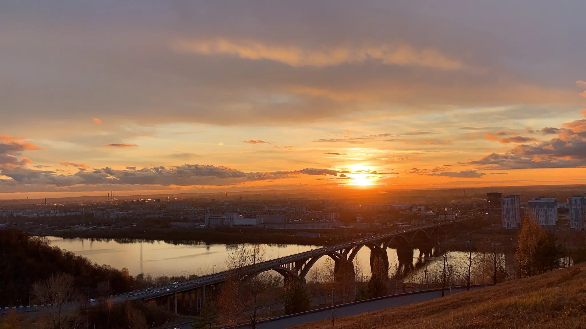 Нижний закат фото Новости осени Нижнего Новгорода и Нижегородской области за сегодня Новости НН.ру