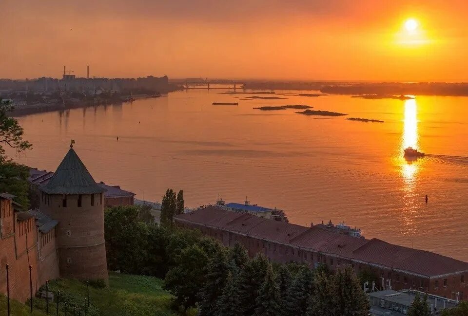 Нижний закат фото Нижегородские закаты