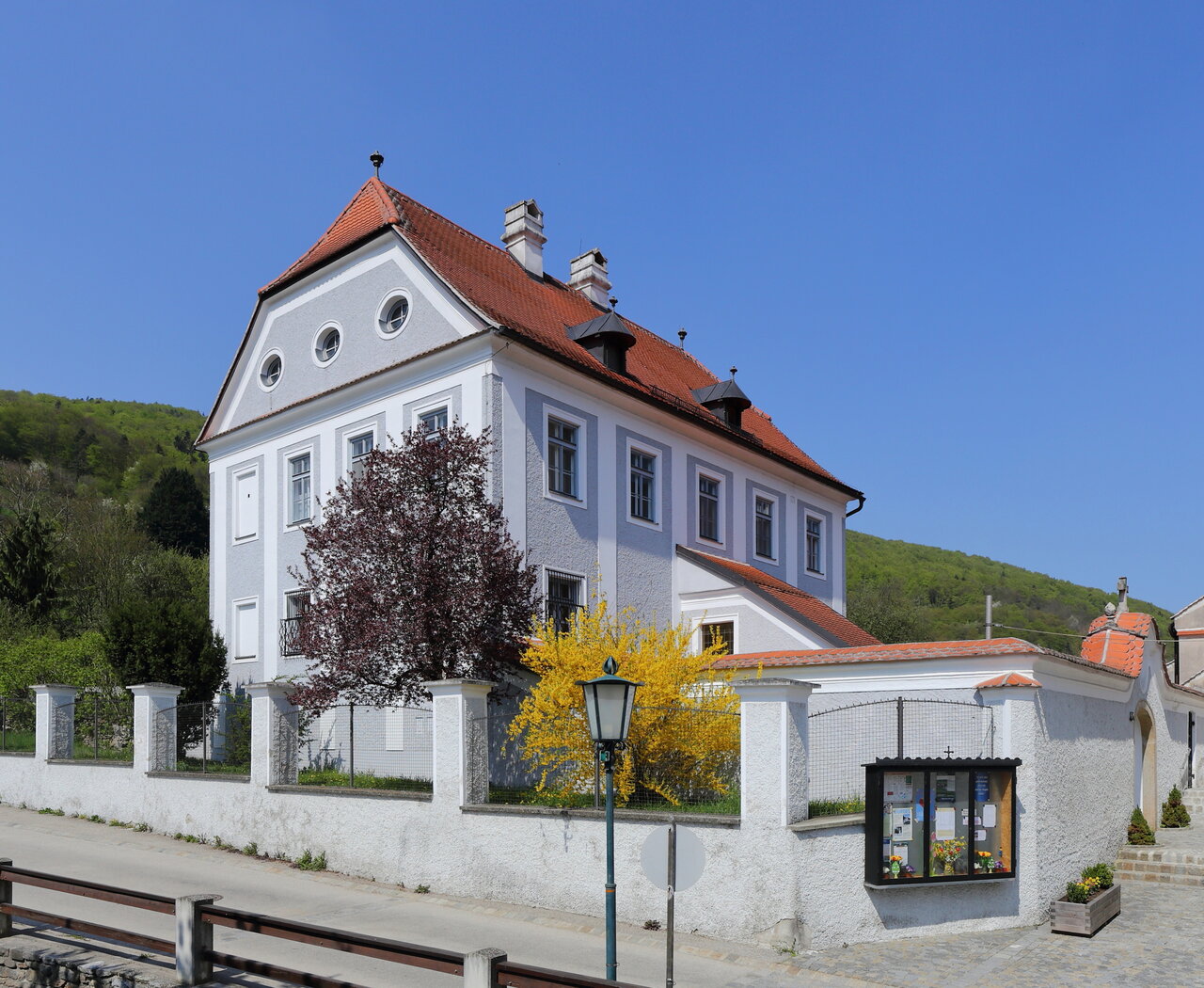Нижняя австрия фото Pfarrhof Aggsbach Markt, landmark, attraction, Austria, Niederösterreich, Krems-