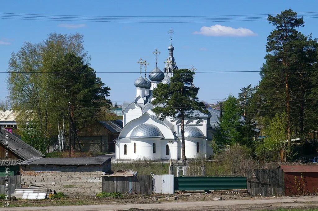 Нижняя ельцовка фото Новосибирск Нижняя Ельцовка Церковь Николая Чудотворца Фотография