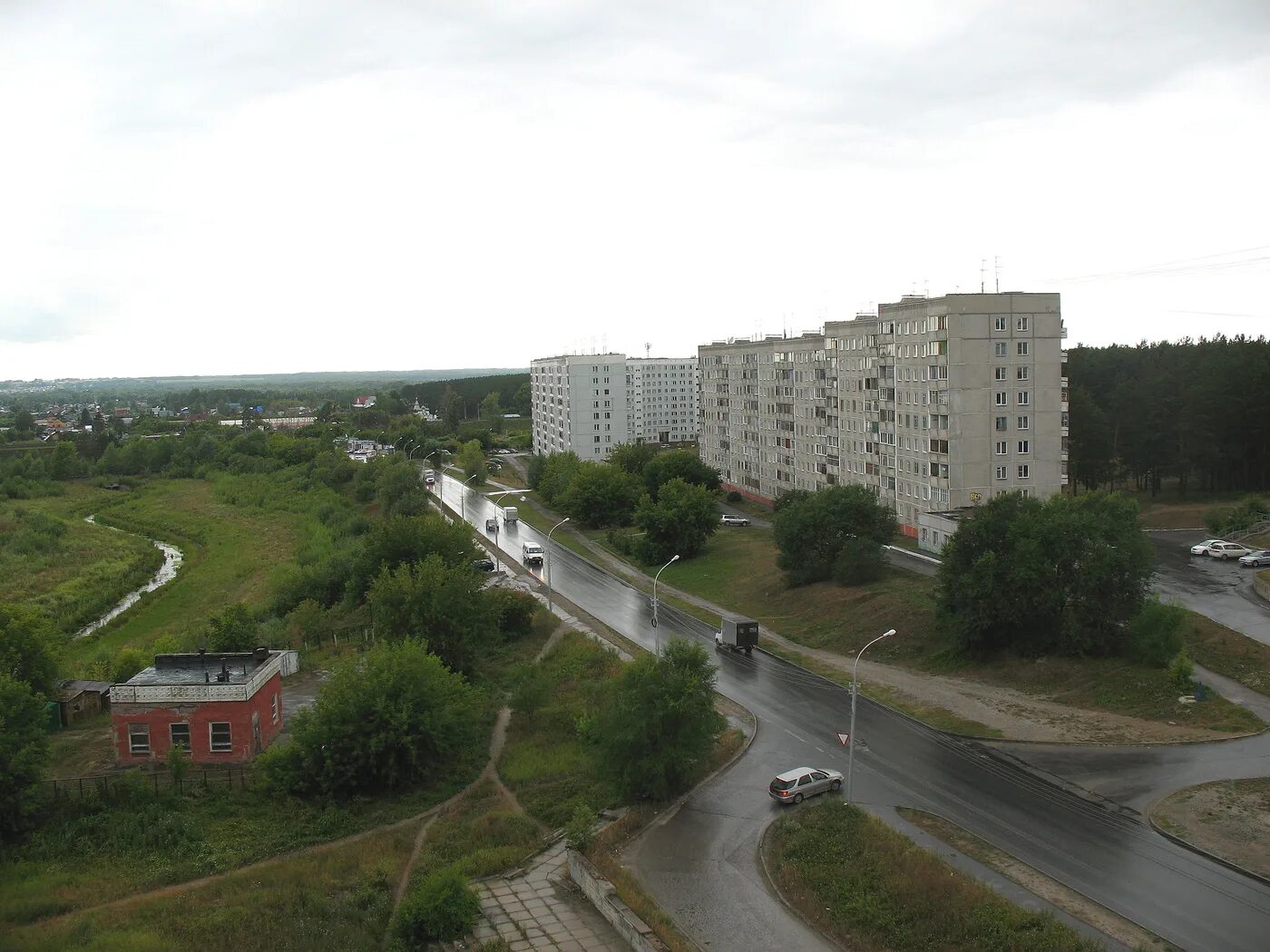 Нижняя ельцовка новосибирск фото Взгляд с верху / После дождика