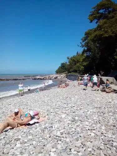 Нижняя хобза фото Пляж в нижней хобзе - Фото