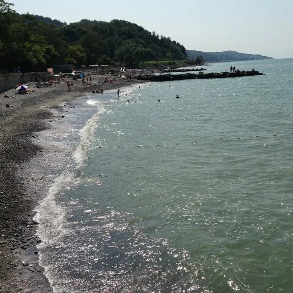 Нижняя хобза фото поселка Photos at Пляж Новая Хобза - Beach