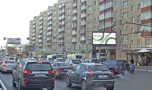 Нижняя масловка фото Реклама на диджитал билборде на ТТК, Нижняя Масловка, д. 5 в Москве