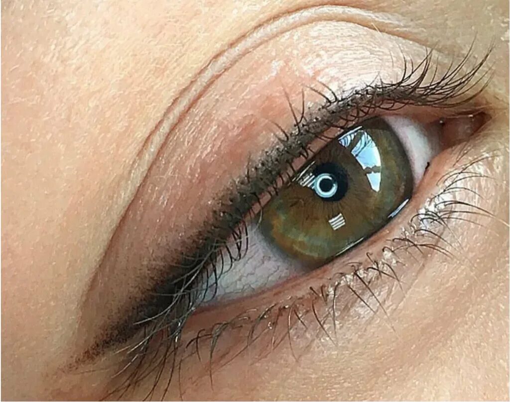 Нижняя межресничка перманентный макияж BEAUTY TIME Салон Красоты Пермь Онлайн-запис