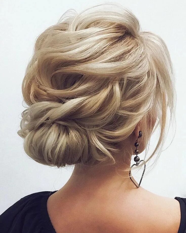 Нижняя прическа на средние волосы 100 Gorgeous Wedding Hair From Ceremony To Reception Braided hairstyles updo, Ha