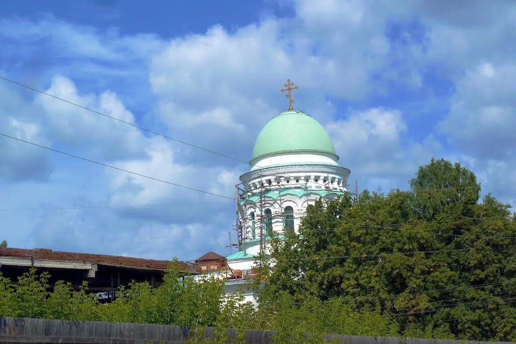 Нижняя салда фото Фото Нижняя Салда. Купол храма Александра Невского. в городе Нижняя Салда
