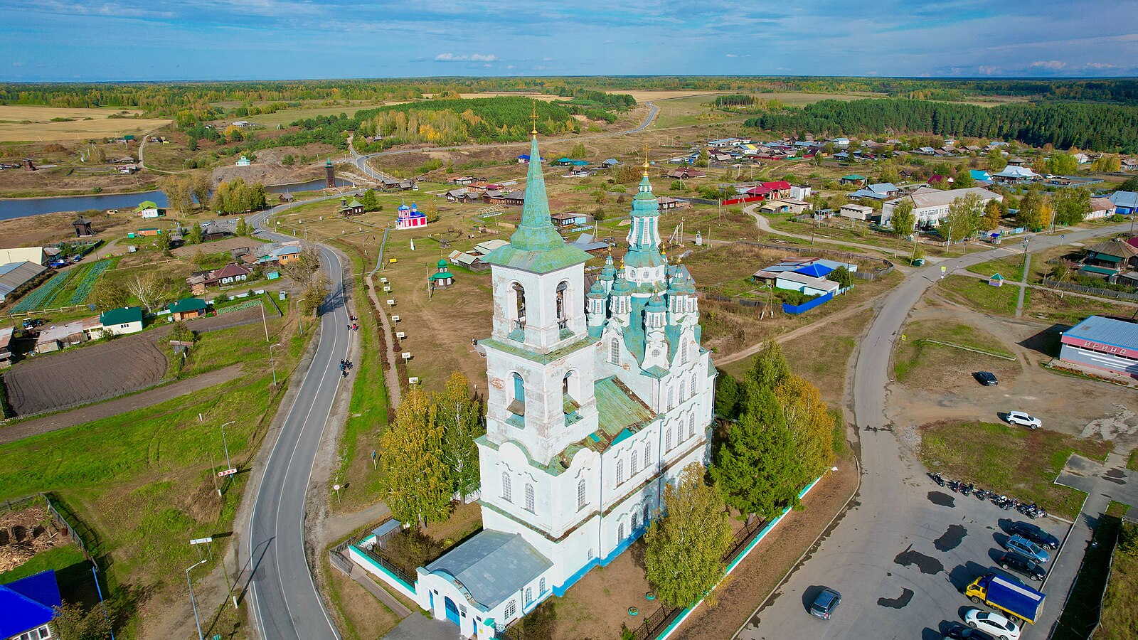 Нижняя синячиха фото Файл:Church of the Transfiguration in Nizhnaya Sinyachikha (September 2022) - 2.