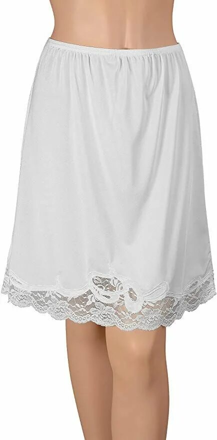 Нижняя юбка фото Elegant Gemsli 16" Nylon Half Slip with Beautiful Lace