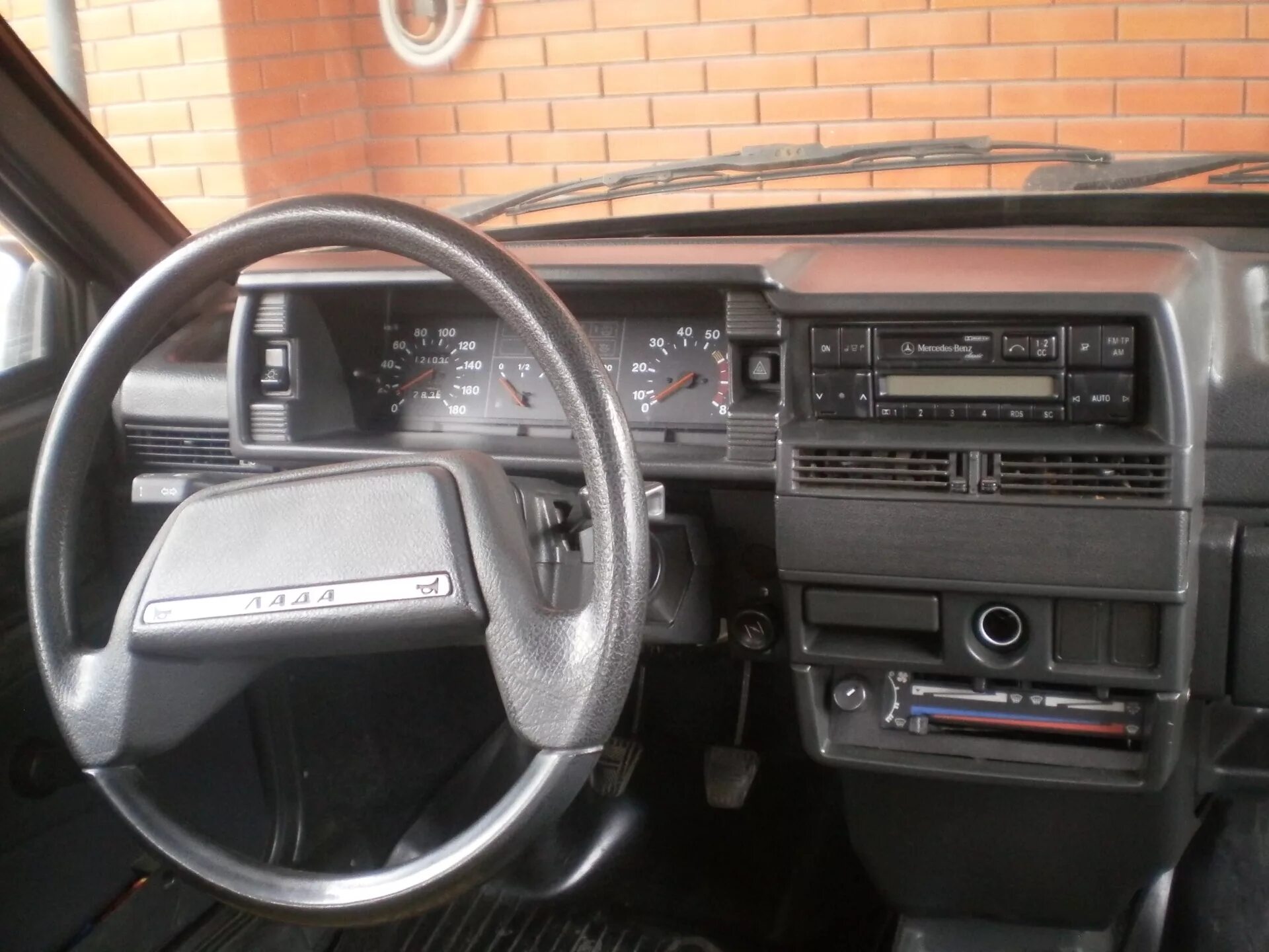 Низкая панель 2109 фото Установка динамиков в высокую панель. - Lada 21093, 1,5 л, 2001 года электроника