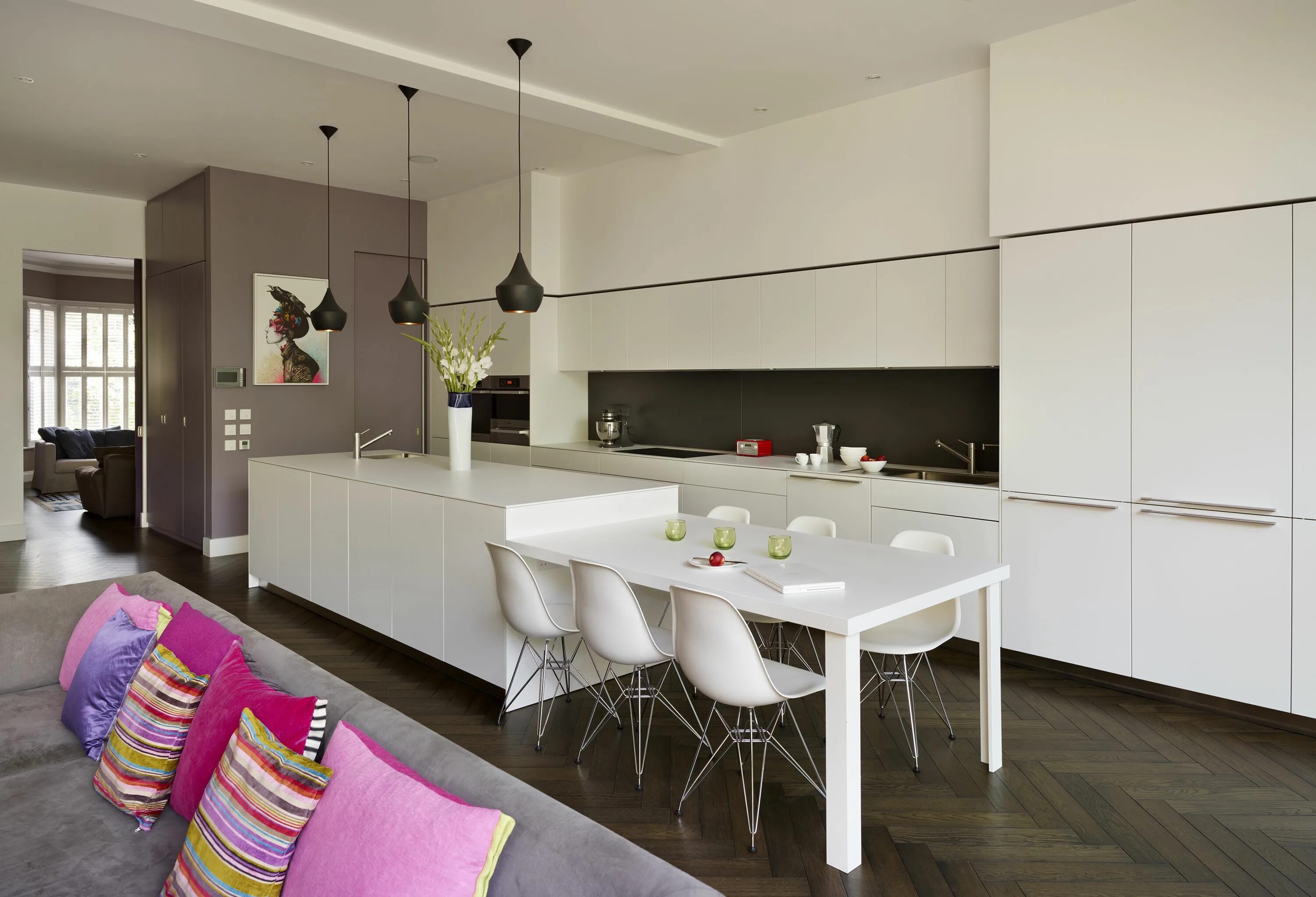 Остров в кухне гостиной современный дизайн 13 gorgeous kitchen island seating ideas to try in your space Kitchen island wit