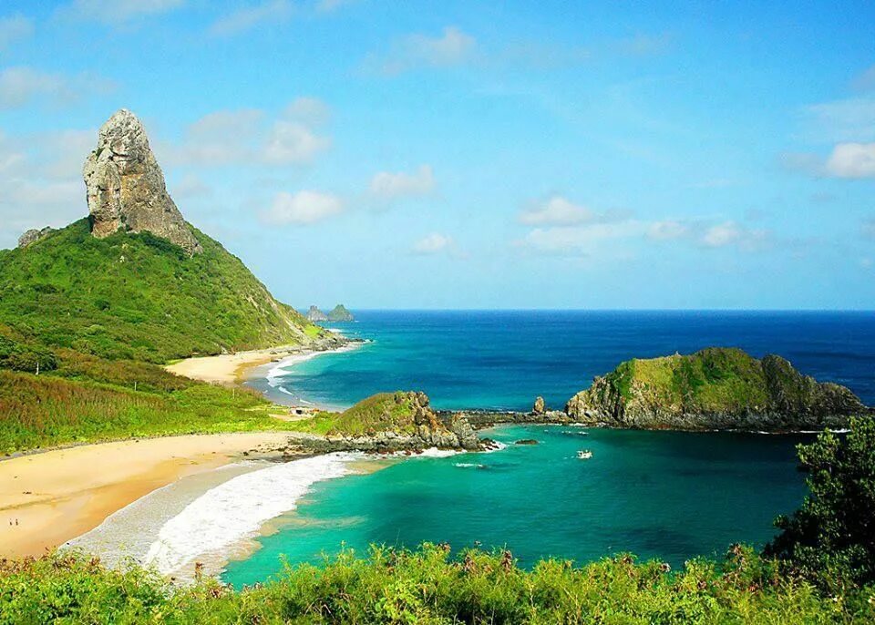 Острова бразилии фото Fernando de Noronha, Brazil Air Conditioning Best of Home and Travel Beaches in 