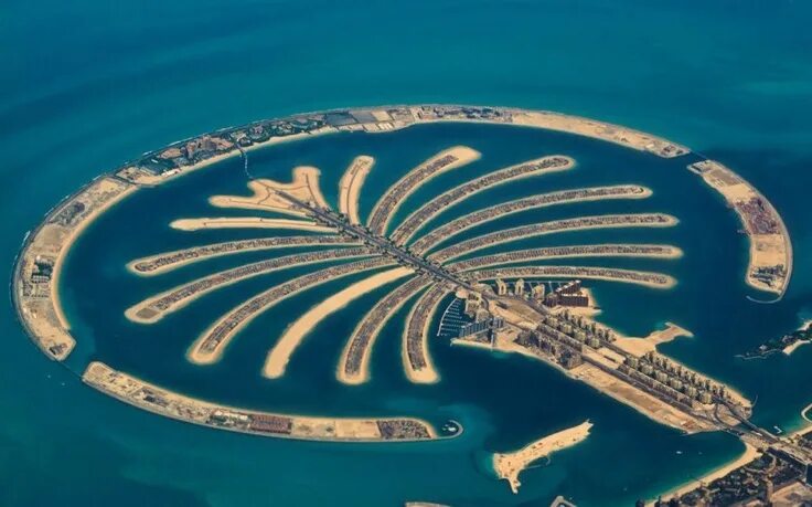 Острова пальм фото Take An Incredible Aerial Tour Of Dubai Palm jumeirah, Palm island, Dubai