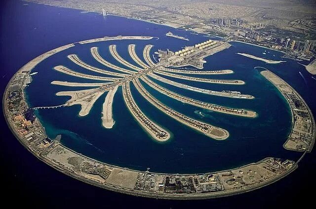 Острова пальм фото The Jumeirah Palm island, Dubai, United Arab Emirates Aerial photography, Palm i