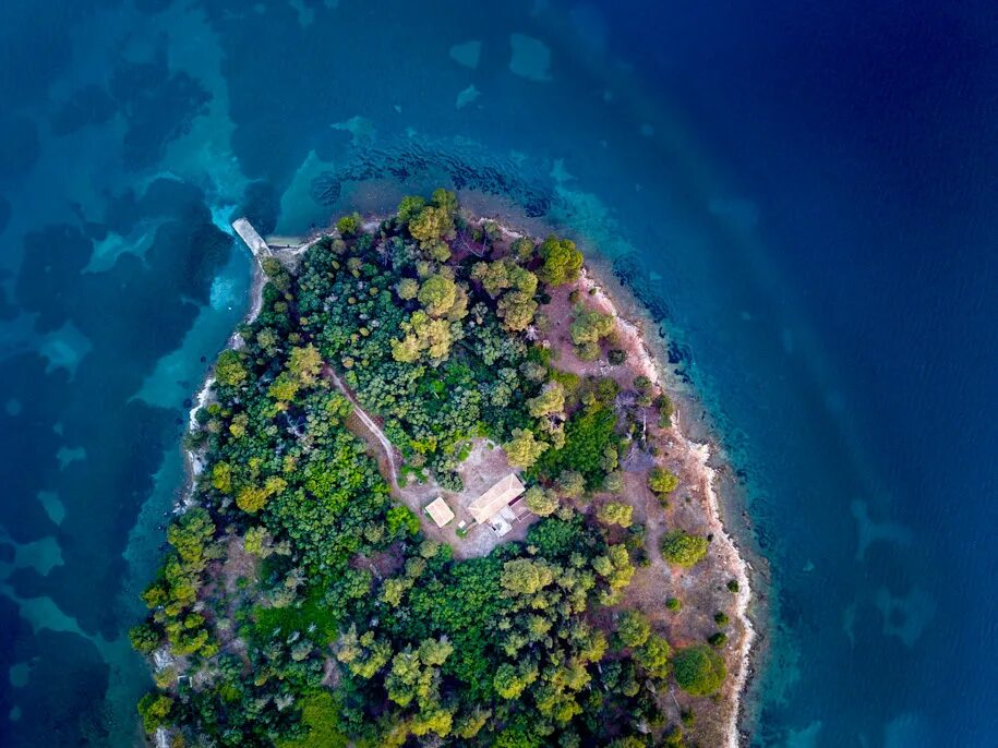 Острова со спутника фото Island adventure DeMilked
