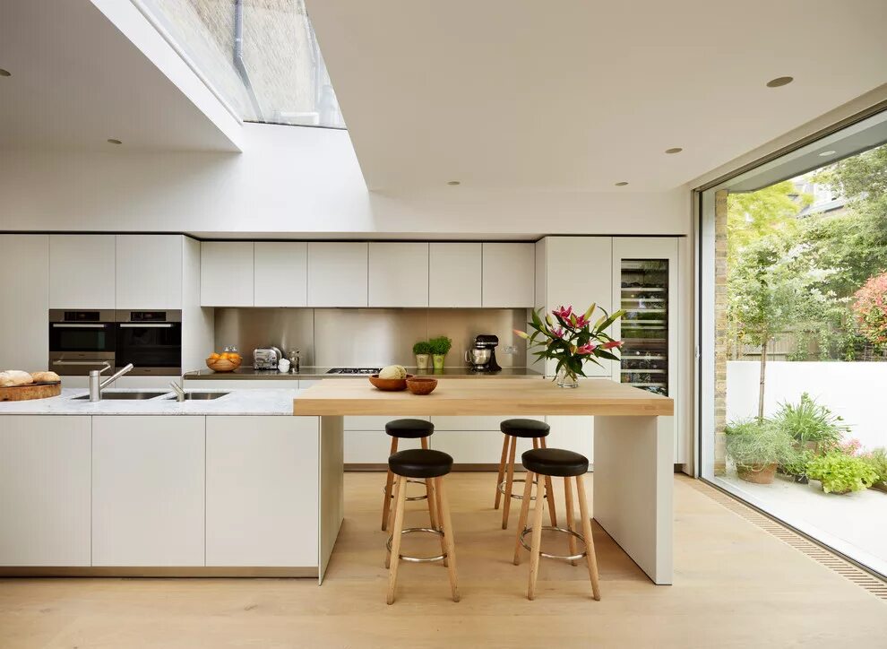 Островная планировка кухни Pure elegance - Скандинавский - Кухня - Лондон - от эксперта Kitchen Architectur