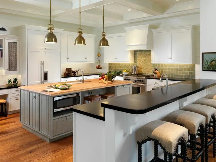 Островная планировка кухни Stools for Kitchen islands - Kitchen Trash Can Ideas Check more at h. Custom kit