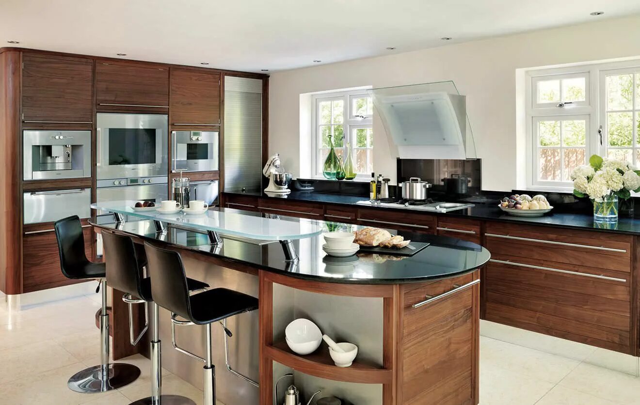 Островная планировка кухни The 30 Best Kitchen Island Designs MostBeautifulThings Kitchen interior, Open pl
