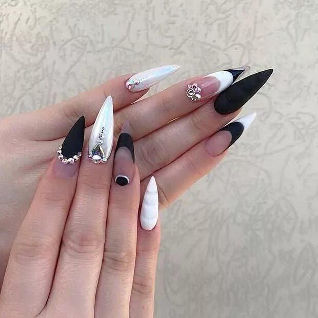 Острые ногти фото Pin on 370+ Charming Acrylic Nails Coffin Design Nail art Beautiful Health Tips