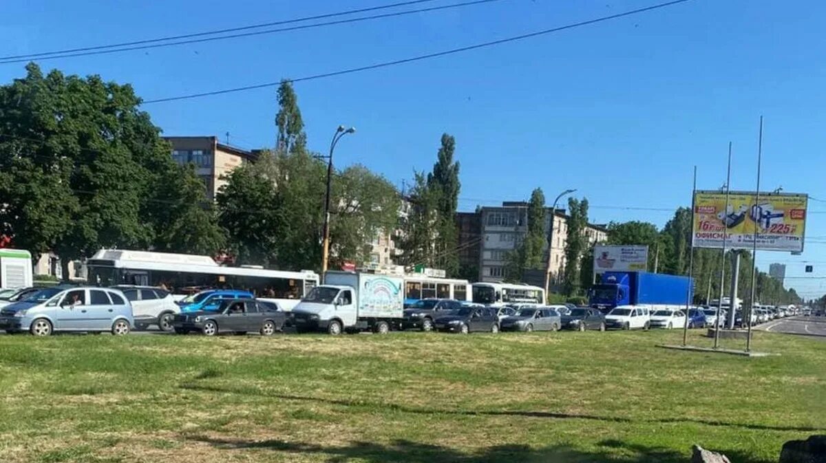 Остужева воронеж фото Улица Остужева в Воронеже встала в мёртвой пробке - Новости Воронежа и Воронежск