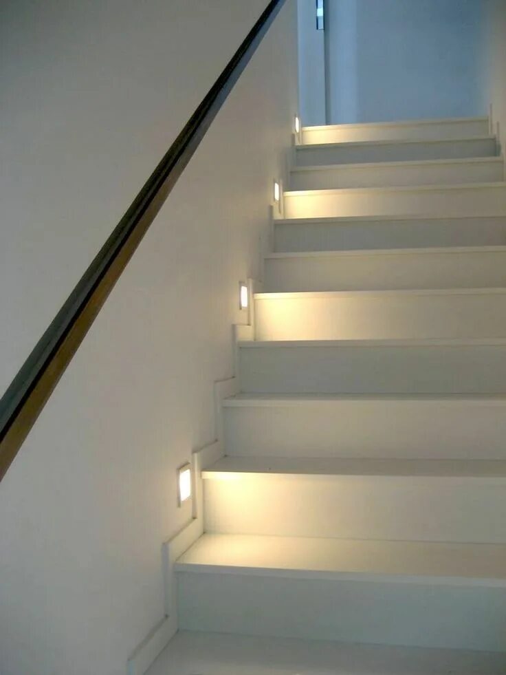 Освещение лестницы в доме фото 17 Best Stairway Lighting Ideas, Spectacular With Modern Interiors Stair lights,