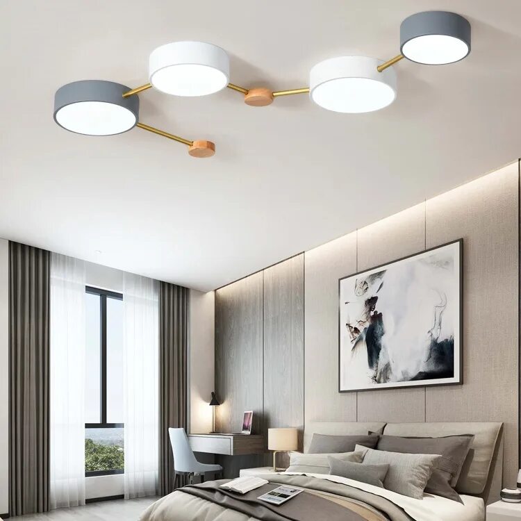 Освещение люстры в интерьере Потолочная люстра ImperiumLoft Solen01 207843-26 - купить в интернет магазине "М