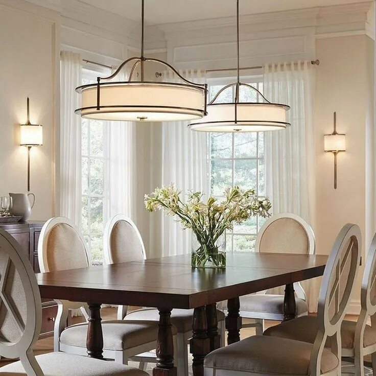 Освещение люстры в интерьере 45 Luxurious Interior Decorating Ideas For Dining Room Modern dining room lighti